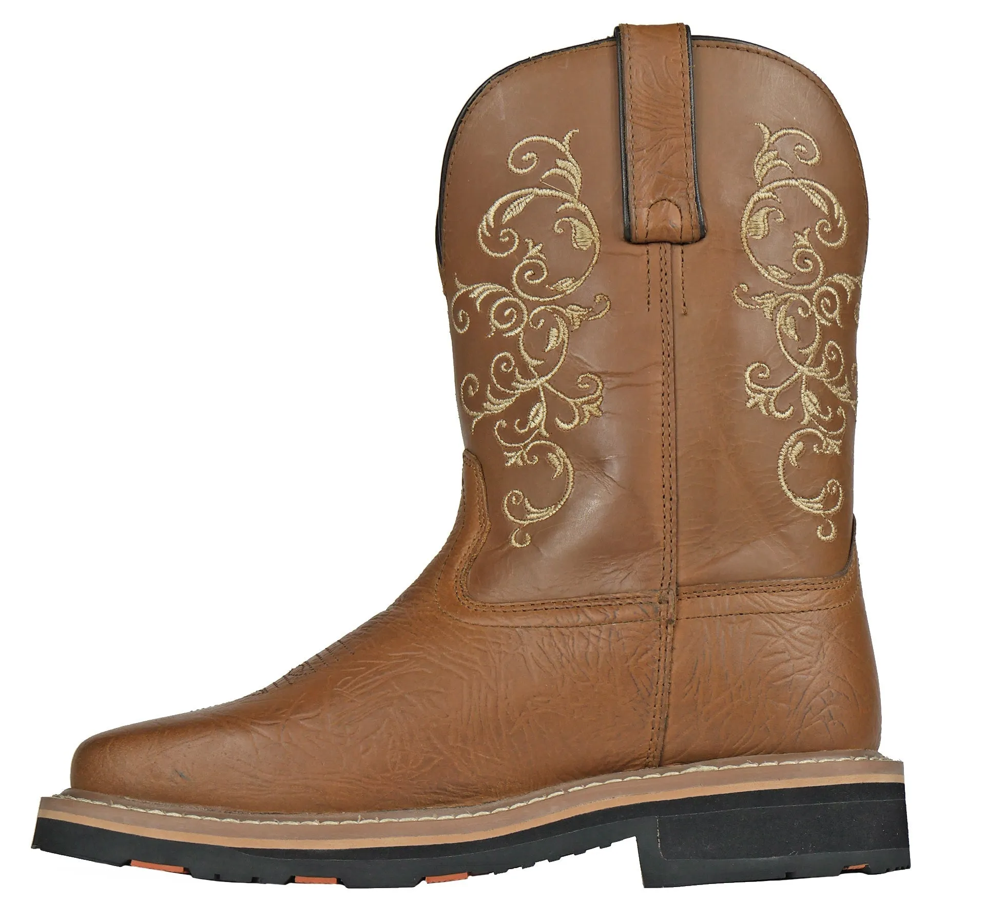 Women's Hoss Adah Brown Western, EH, SR, Soft Toe Boot