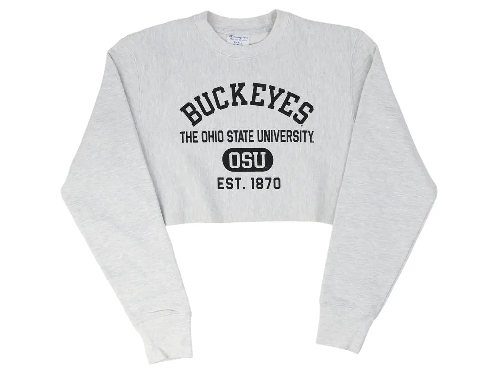 Women's Reverse Weave Cropped Crew Sweatshirt