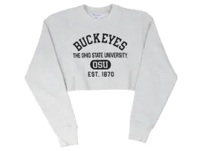 Women's Reverse Weave Cropped Crew Sweatshirt