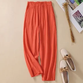 Women's Slit Harem Pants