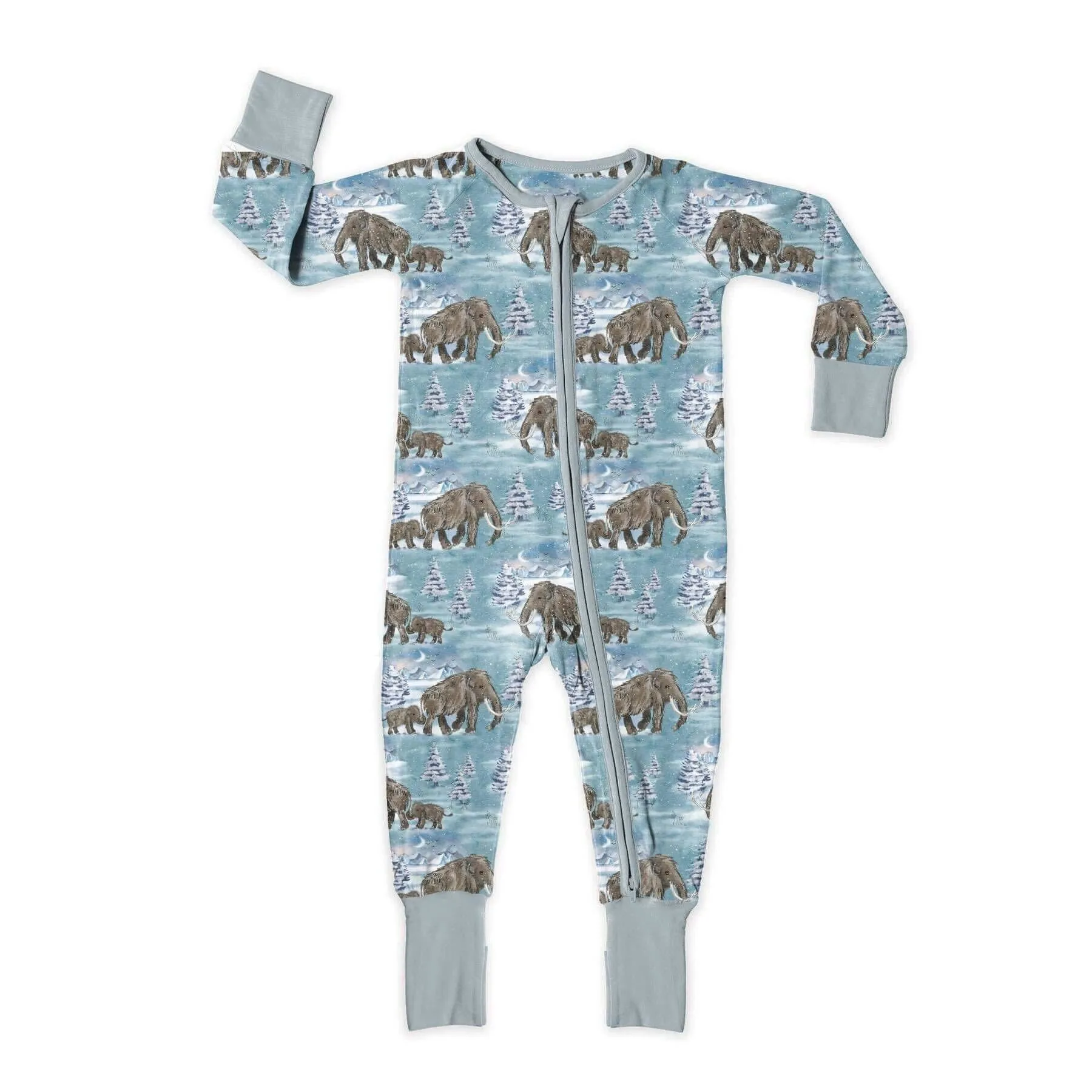 Woolly Wonderland Zip Romper