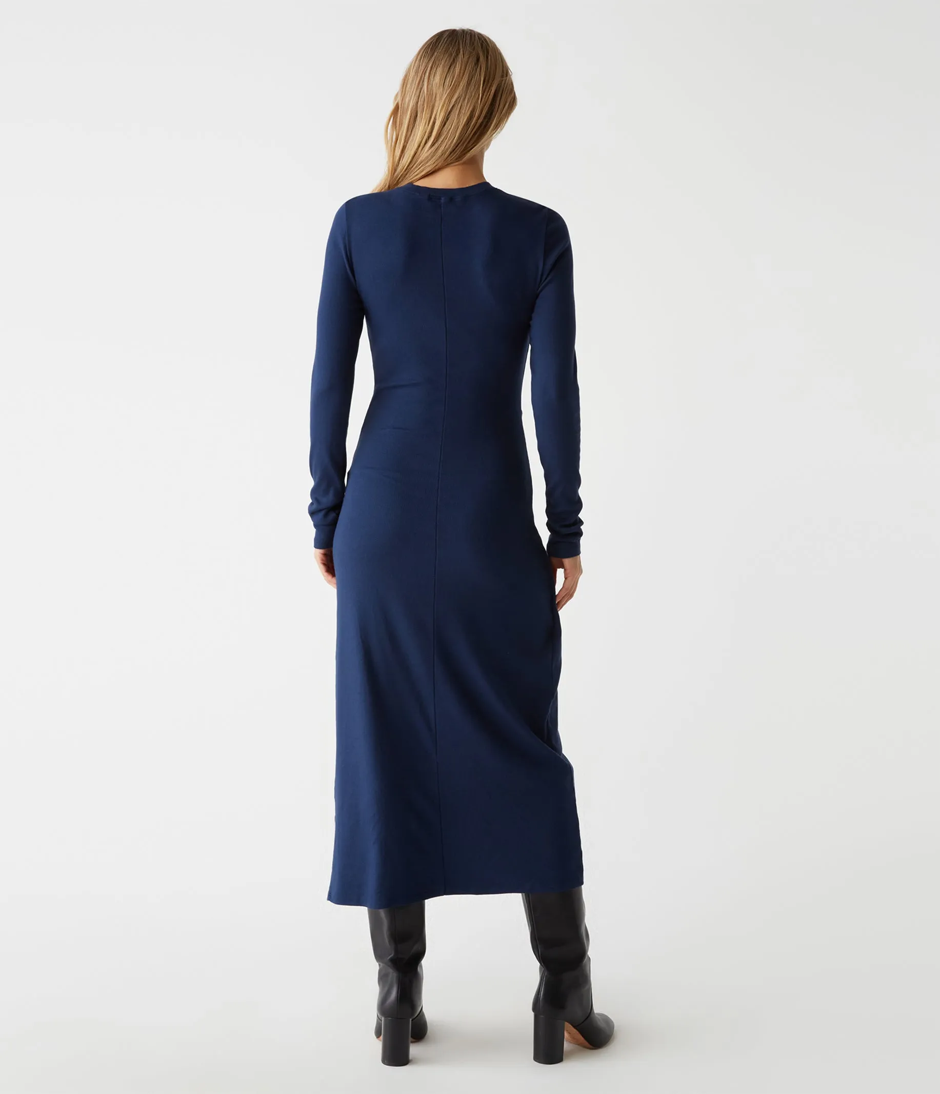 Yessenia Faux Wrap Midi Dress